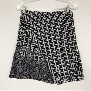 NEW YORK & CO 🗺️ New York and Co Graphic Wide-leg Resort Palazzo Pants - Size L